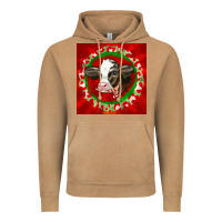 Vintage Camel christmas holstein calf face Vintage Hoodie - LillyAllenDesigns