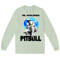 Matcha merch mr worldwide pit bull Long Sleeve Tee - artisFamous