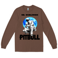 Chestnut merch mr worldwide pit bull Long Sleeve Tee - artisFamous
