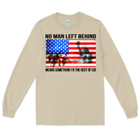 Mushroom no man left behind means something to the rest of us Long Sleeve Tee - artisFamous