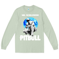 Matcha merch mr worldwide pit bull Long Sleeve Tee - artisFamous