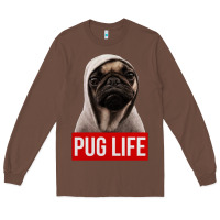 Chestnut pug life Long Sleeve Tee - artisFamous