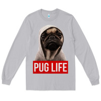 Moon Dust pug life Long Sleeve Tee - artisFamous
