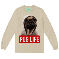 Mushroom pug life Long Sleeve Tee - artisFamous