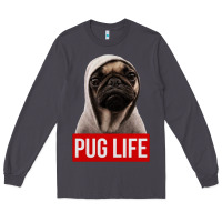 Smoke pug life Long Sleeve Tee - artisFamous