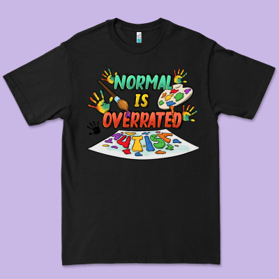 Normal Is Overrated Premium Tee Designed By Fadigitalartstudio