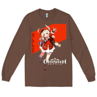 Chestnut Genshin Impact Klee Long Sleeve Tee - artisFamous