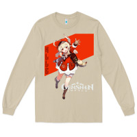 Mushroom Genshin Impact Klee Long Sleeve Tee - artisFamous