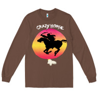 Chestnut neil crazy horse Long Sleeve Tee - artisFamous