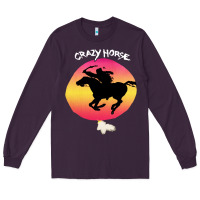 Plum neil crazy horse Long Sleeve Tee - artisFamous
