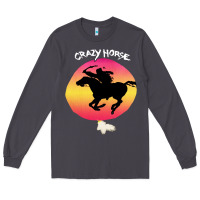 Smoke neil crazy horse Long Sleeve Tee - artisFamous