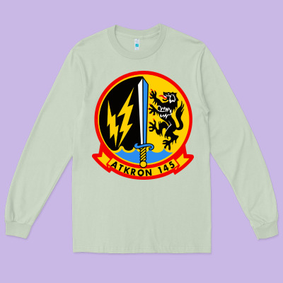Va 145 Attack Squadron Store Long Sleeve Tee Designed By Artisfamous