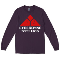 Plum cyber dyne systems Long Sleeve Tee - artisFamous