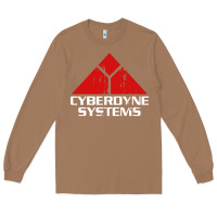 Toasted Coconut cyber dyne systems Long Sleeve Tee - artisFamous