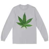 Moon Dust Weed leaf Long Sleeve Tee - artisFamous