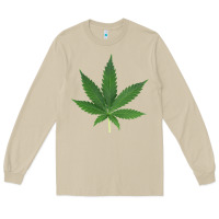 Mushroom Weed leaf Long Sleeve Tee - artisFamous