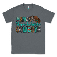 Charcoal Heather mama's let your babies be cowboys Classic Tee - OliviaCreatesArt