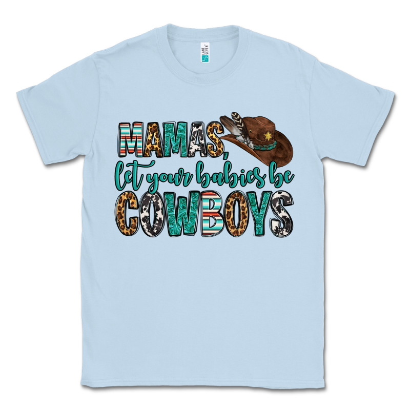 Mama's Let Your Babies Be Cowboys Classic Tee by OliviaCreatesArt | Teevron