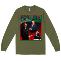Army Green paulie walnuts gualtieri Long Sleeve Tee - artisFamous