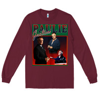 Burgundy paulie walnuts gualtieri Long Sleeve Tee - artisFamous