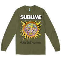 Army Green sunflower sublime 40oz to freedom Long Sleeve Tee - artisFamous