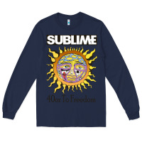 Navy sunflower sublime 40oz to freedom Long Sleeve Tee - artisFamous