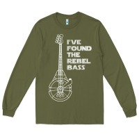Army Green rebel bass Long Sleeve Tee - artisFamous