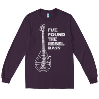 Plum rebel bass Long Sleeve Tee - artisFamous