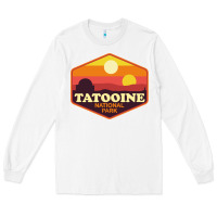 White tatooine national park Long Sleeve Tee - artisFamous