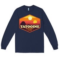 Navy tatooine national park Long Sleeve Tee - artisFamous
