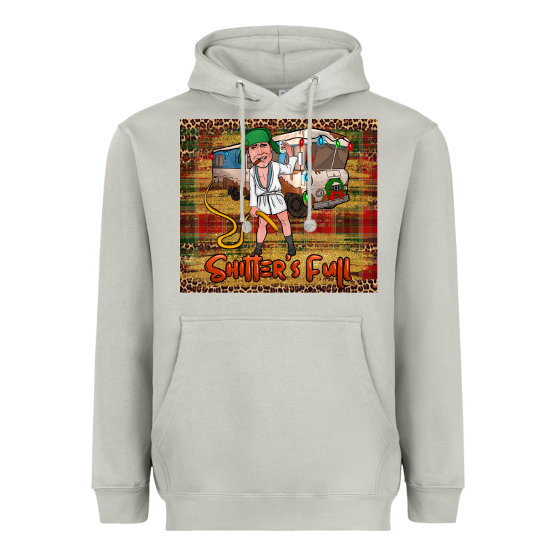 Shitters Full Merry Christmas Heavyweight Hoodie by Jasminsmagicworld | Teevron