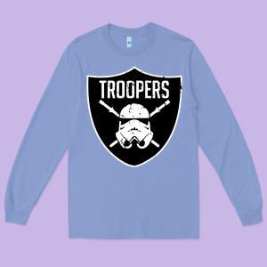 Troopers Long Sleeve Tee Designed By Artisfamous