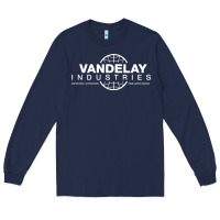 Navy vandelay industries Long Sleeve Tee - artisFamous