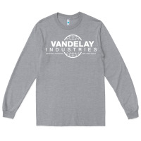 Heather Grey vandelay industries Long Sleeve Tee - artisFamous