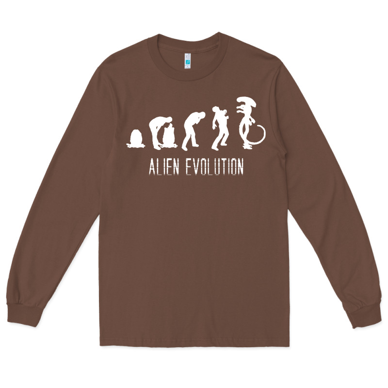 Alien Evolution Long Sleeve Tee by artisFamous | Teevron