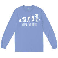 Colony Blue alien evolution Long Sleeve Tee - artisFamous