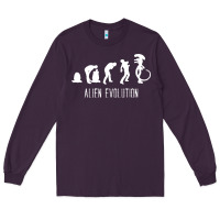 Plum alien evolution Long Sleeve Tee - artisFamous