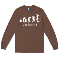 Chestnut alien evolution Long Sleeve Tee - artisFamous