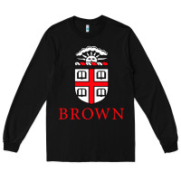 Black brown university Long Sleeve Tee - artisFamous