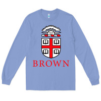 Colony Blue brown university Long Sleeve Tee - artisFamous