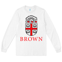 White brown university Long Sleeve Tee - artisFamous