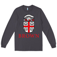 Smoke brown university Long Sleeve Tee - artisFamous