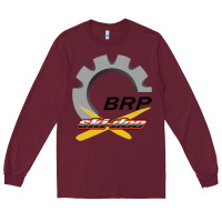 Burgundy brp ski doo Long Sleeve Tee - artisFamous