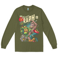 Army Green the incredible raph Long Sleeve Tee - artisFamous