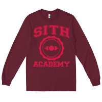 Burgundy sith academy Long Sleeve Tee - artisFamous