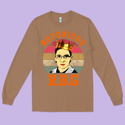 Rbg Long Sleeve Tee Designed By Artisfamous