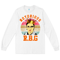 White rbg Long Sleeve Tee - artisFamous