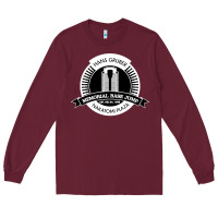 Burgundy hans gruber day Long Sleeve Tee - artisFamous