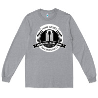 Heather Grey hans gruber day Long Sleeve Tee - artisFamous