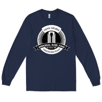 Navy hans gruber day Long Sleeve Tee - artisFamous